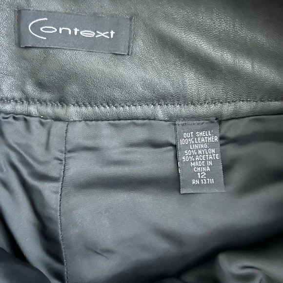 Leather Vintage Pants - Picture 3 of 4